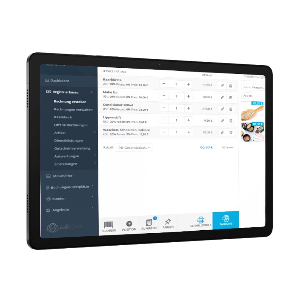 Samsung Galaxy Tab A9+ inkl. 1 Monat helloCash Premium