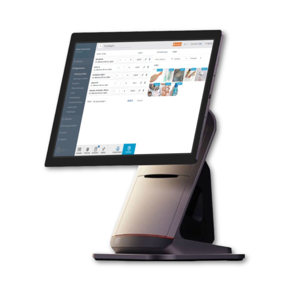 helloPOS: terminal de punto de venta TPV Android con impresora y pantalla táctil para el cajero