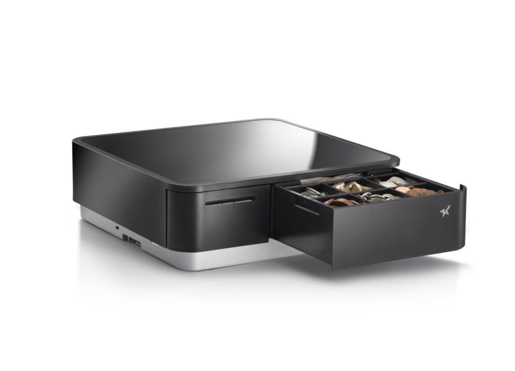 Bluetooth-Drucker & Kassen-Kombination Star mPOP™, schwarz