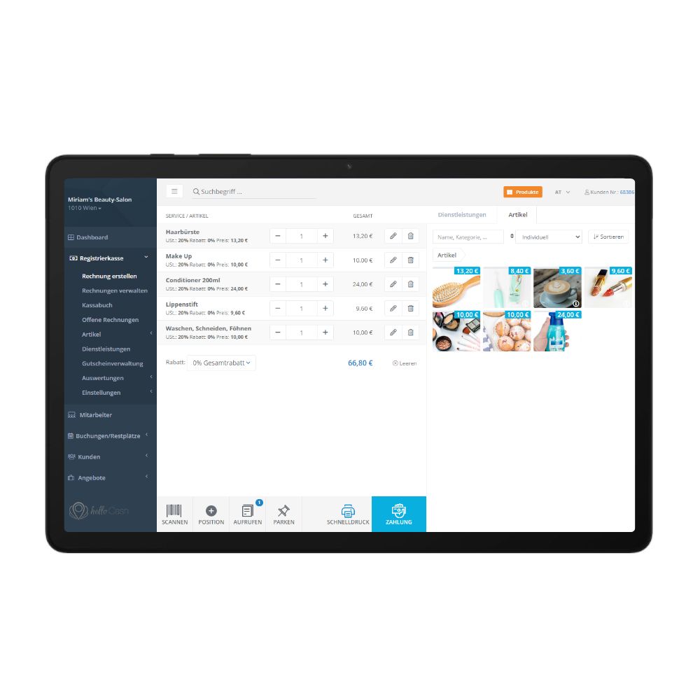 Samsung Galaxy Tab A9+ graphit frontal