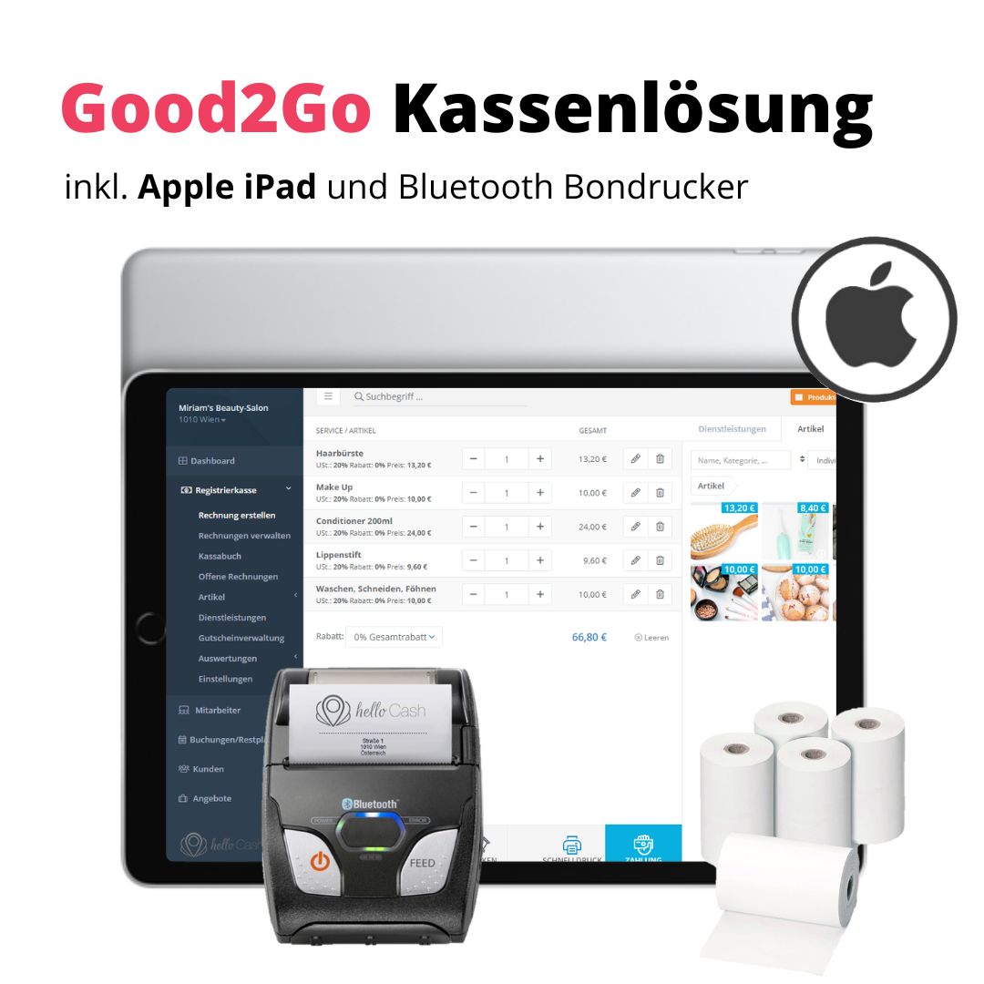 good2go all in one kassenlösung mit ipad
