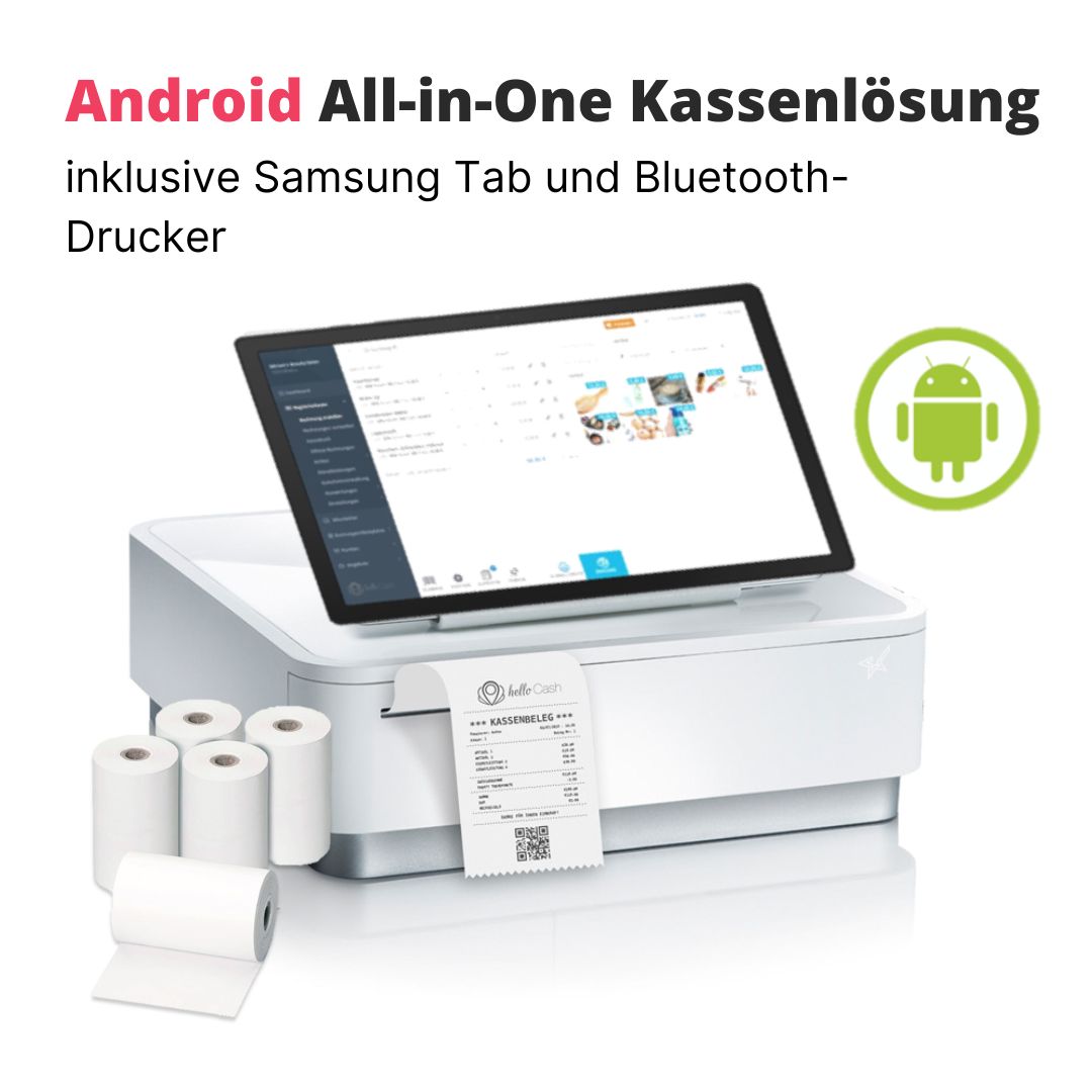 Android All-in-One Kassenlösung