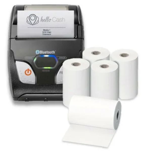 Pack de impresora de tickets Star SM-S230i con papel térmico