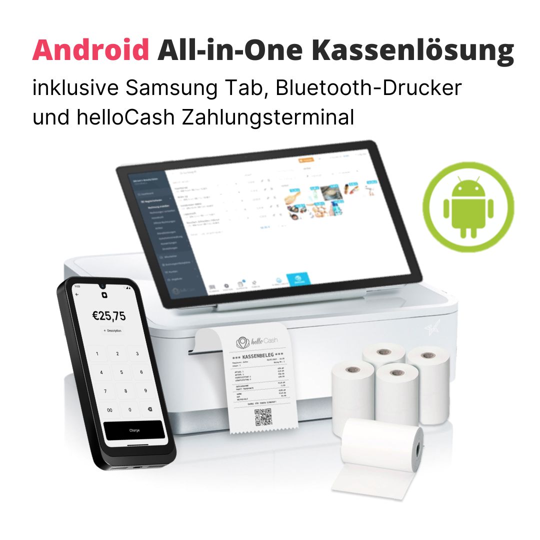 Android All-in-One Kassenlösung