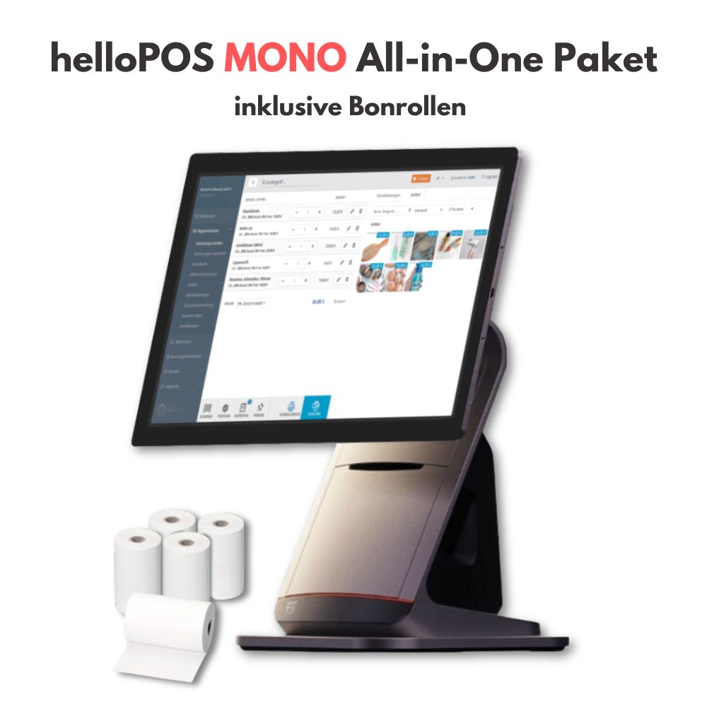 helloPOS Mono inkl. Bonrollen